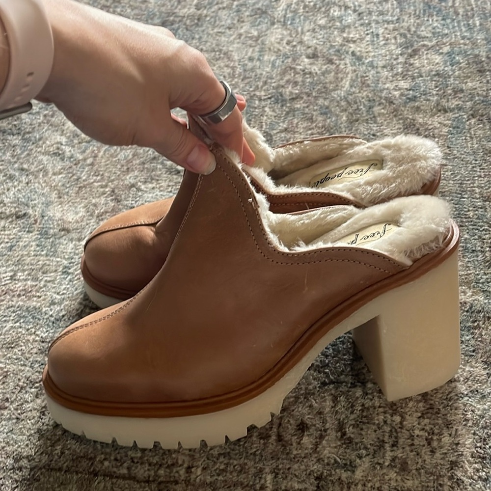 Free people platform mules!